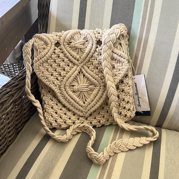 Tommy Bahama Handbags - Tommy Bahama macramé purse